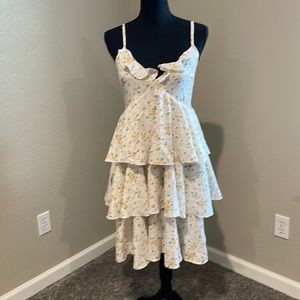 Floral Tiered Dress